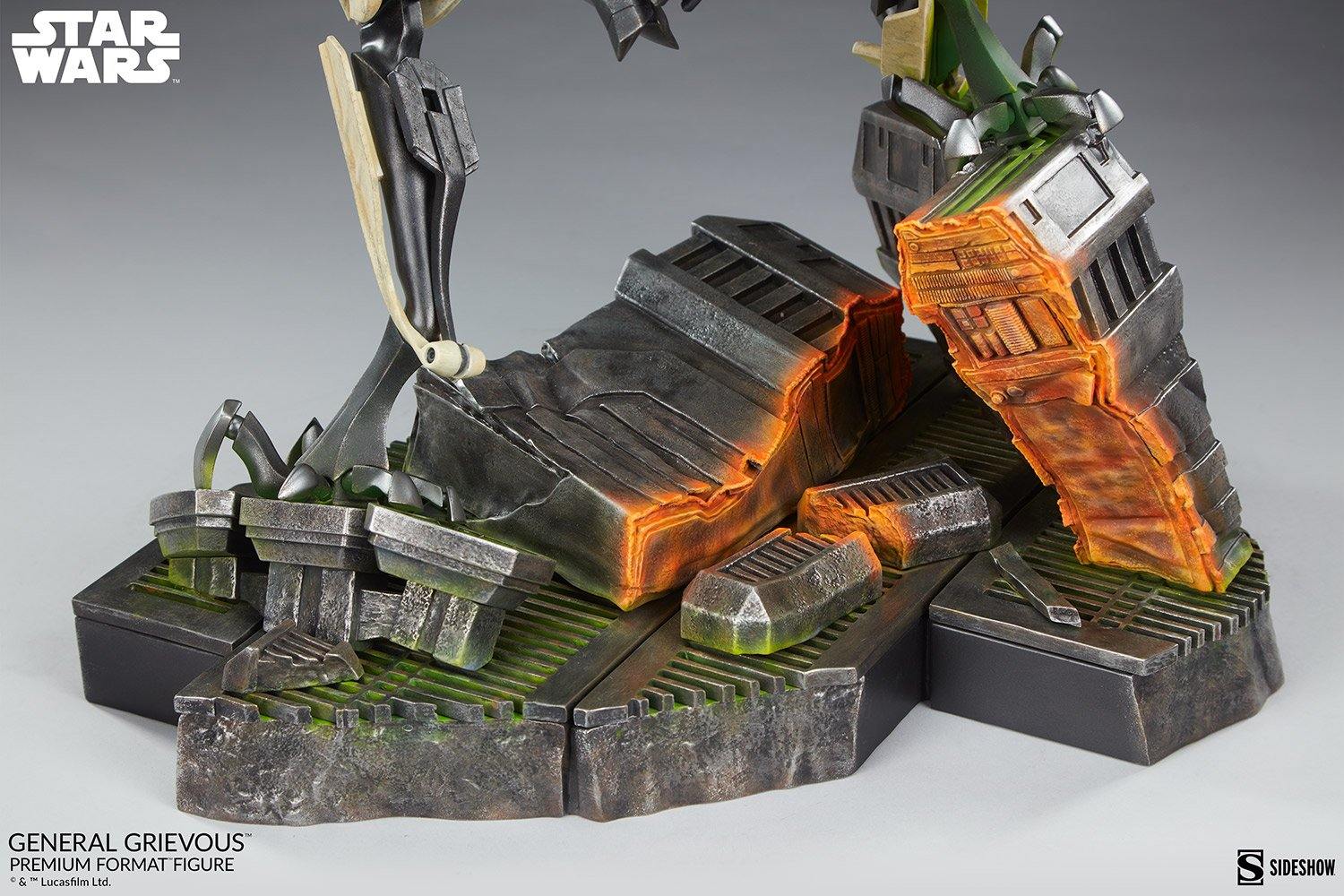 SID300260 Star Wars - General Grievous Premium Format Statue - Sideshow Collectibles - Titan Pop Culture