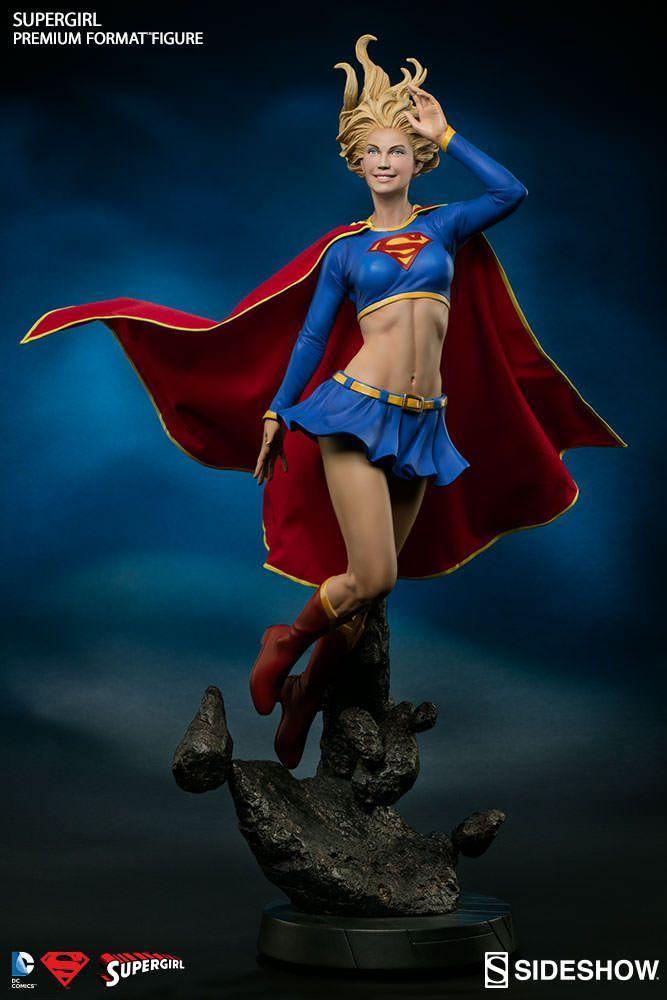 SID300264 Superman - Supergirl Premium Format 1:4 Scale Statue - Sideshow Collectibles - Titan Pop Culture