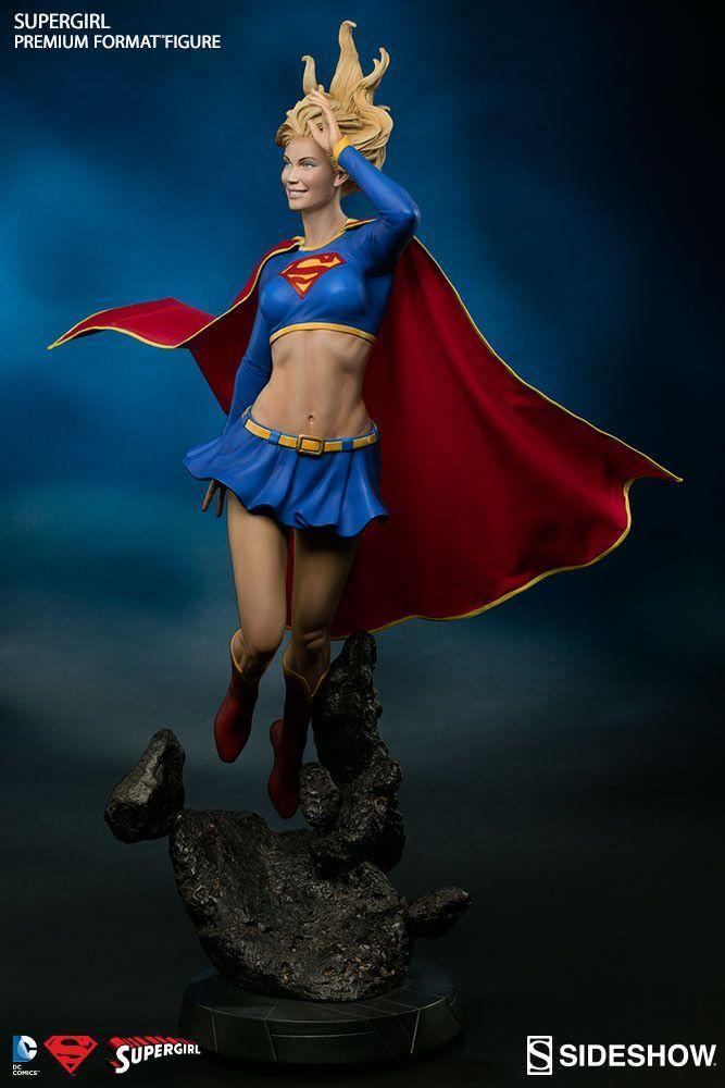 SID300264 Superman - Supergirl Premium Format 1:4 Scale Statue - Sideshow Collectibles - Titan Pop Culture