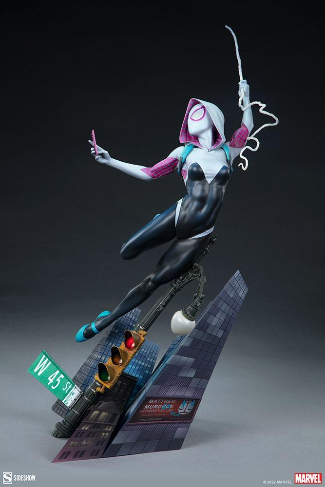 SID300491 Marvel Comics - Spider-Gwen Premium Format Statue - Iron Studios - Titan Pop Culture