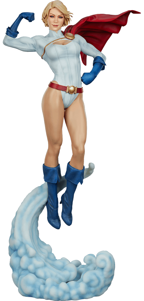 SID300751 DC Comics - Power Girl Premium Format Statue - Sideshow Collectibles - Titan Pop Culture