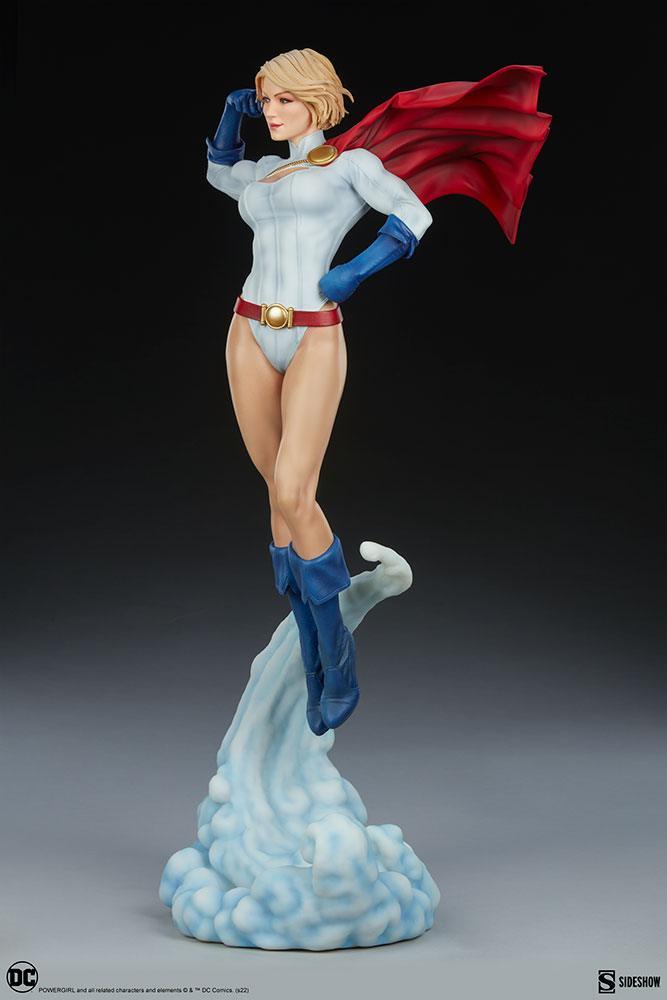 SID300751 DC Comics - Power Girl Premium Format Statue - Sideshow Collectibles - Titan Pop Culture