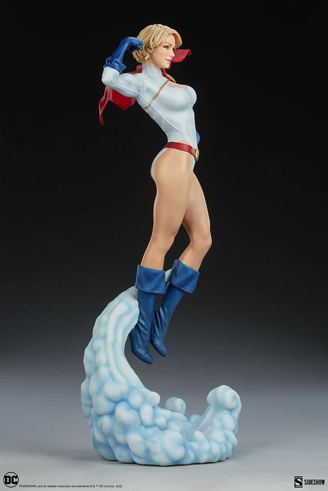 SID300751 DC Comics - Power Girl Premium Format Statue - Sideshow Collectibles - Titan Pop Culture