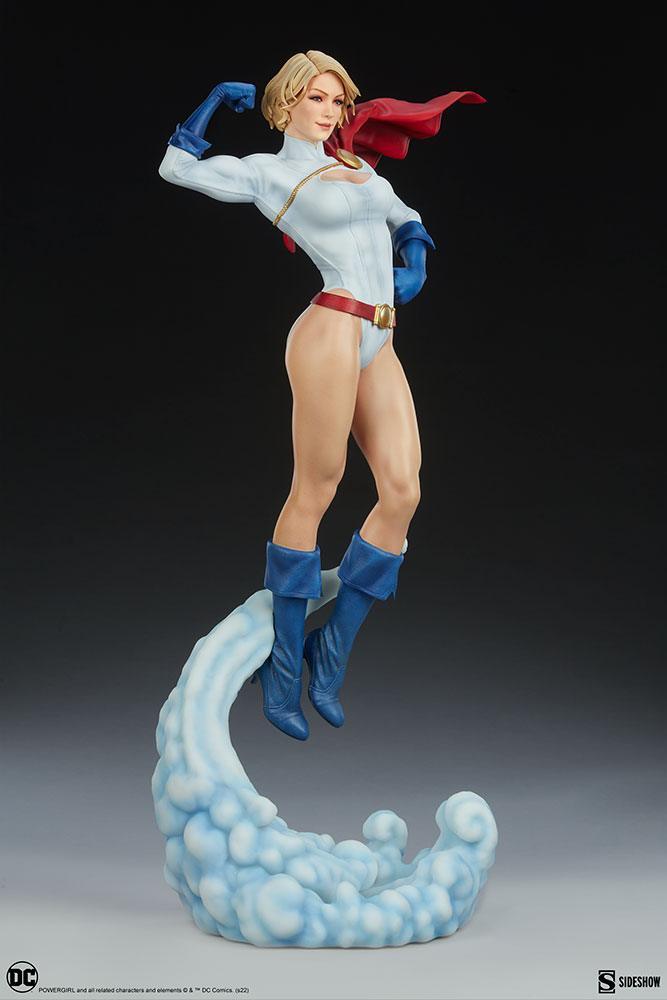 SID300751 DC Comics - Power Girl Premium Format Statue - Sideshow Collectibles - Titan Pop Culture