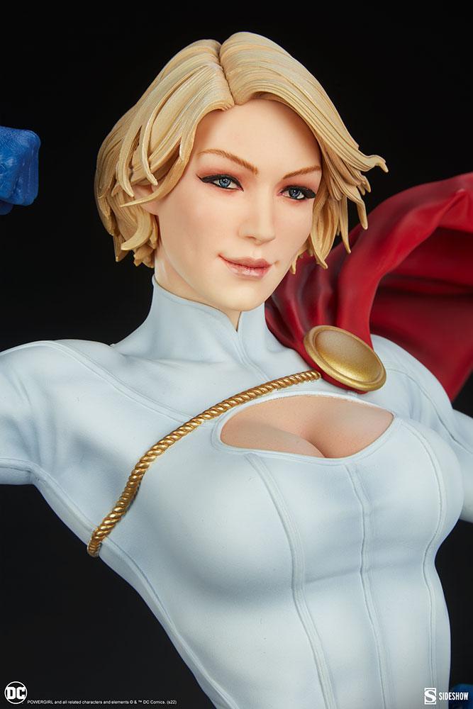 SID300751 DC Comics - Power Girl Premium Format Statue - Sideshow Collectibles - Titan Pop Culture