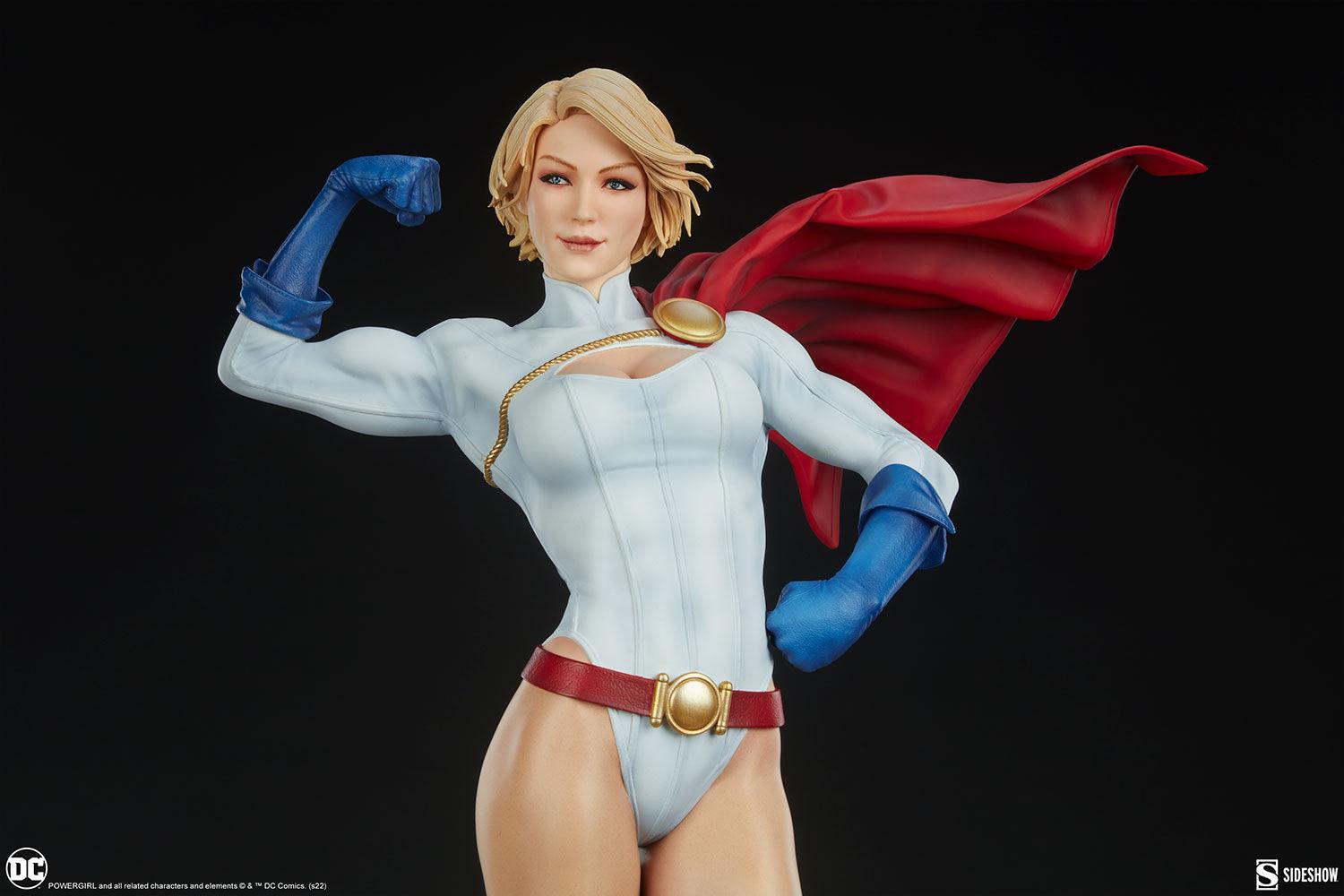 SID300751 DC Comics - Power Girl Premium Format Statue - Sideshow Collectibles - Titan Pop Culture