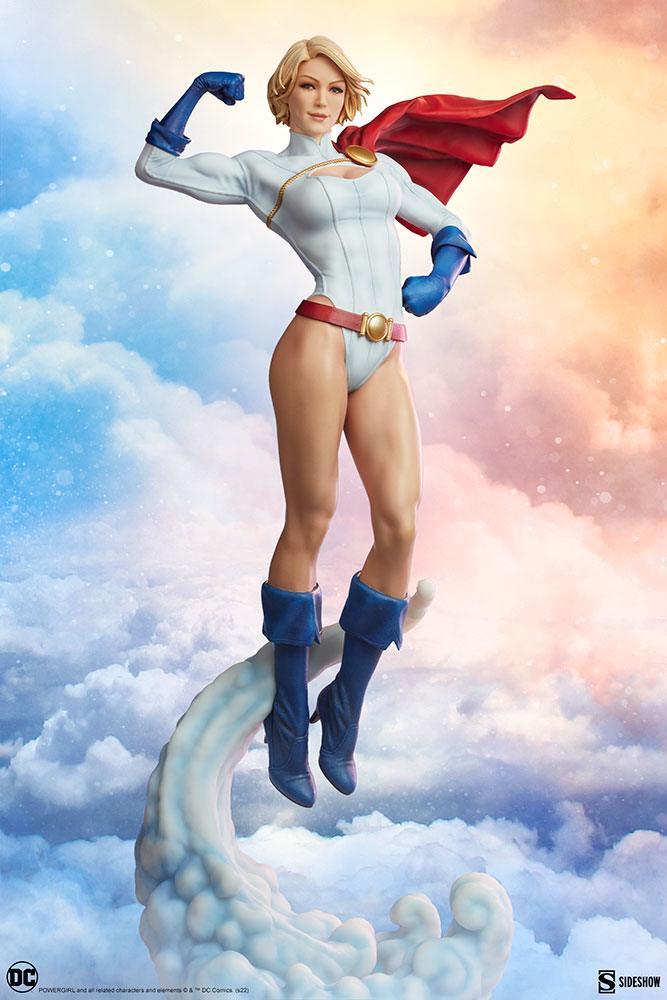 SID300751 DC Comics - Power Girl Premium Format Statue - Sideshow Collectibles - Titan Pop Culture