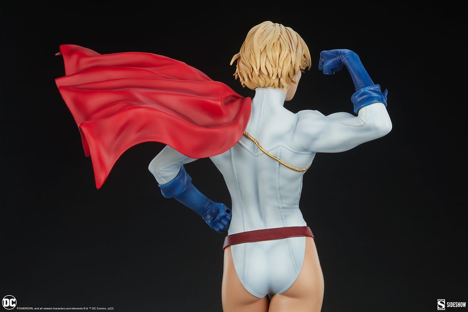 SID300751 DC Comics - Power Girl Premium Format Statue - Sideshow Collectibles - Titan Pop Culture