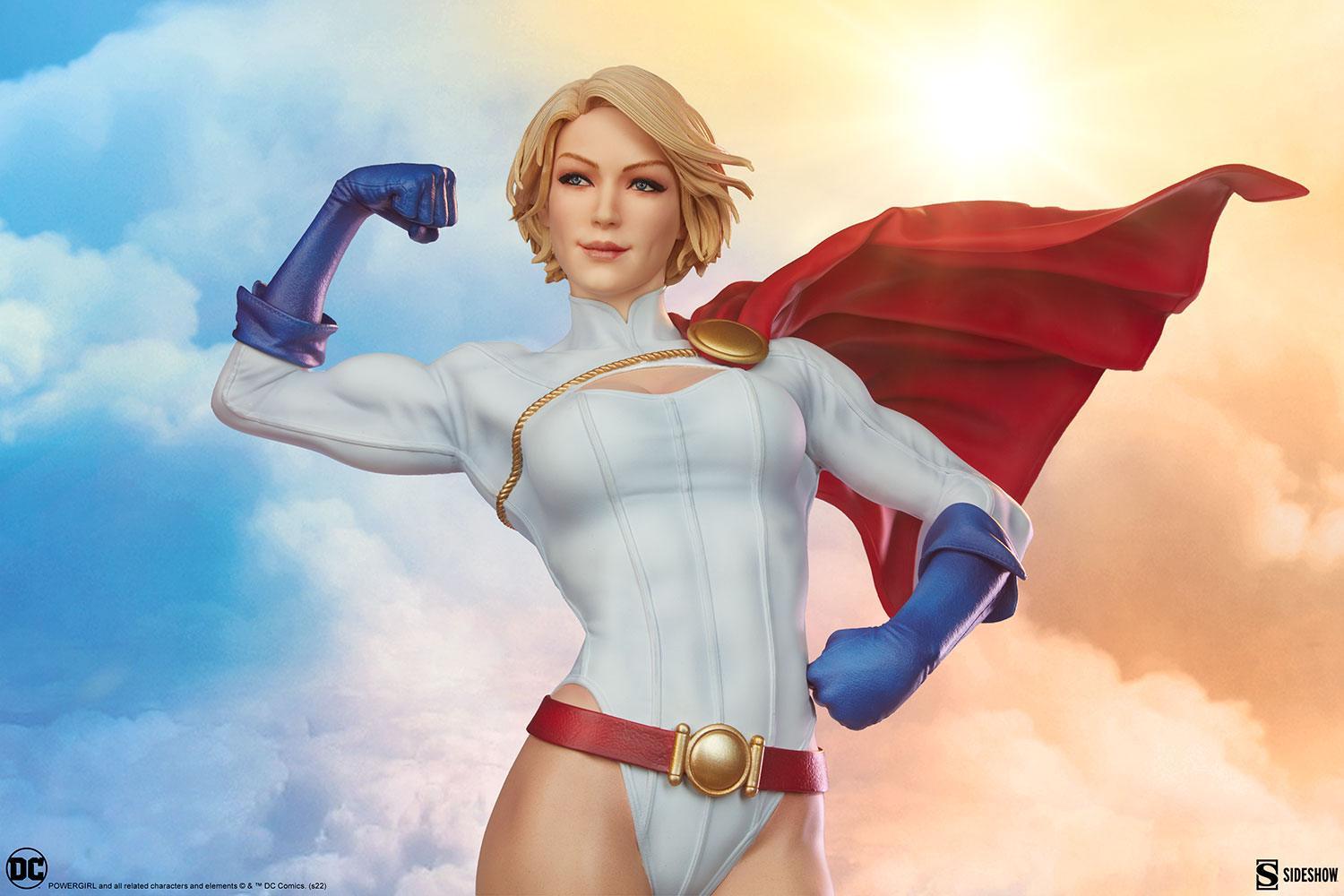 SID300751 DC Comics - Power Girl Premium Format Statue - Sideshow Collectibles - Titan Pop Culture