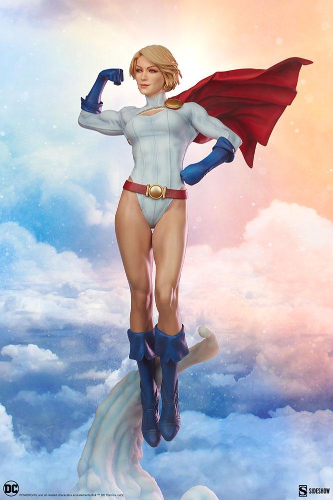 SID300751 DC Comics - Power Girl Premium Format Statue - Sideshow Collectibles - Titan Pop Culture