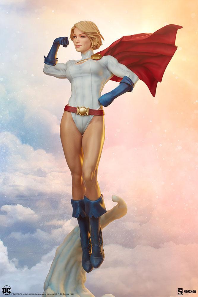 SID300751 DC Comics - Power Girl Premium Format Statue - Sideshow Collectibles - Titan Pop Culture