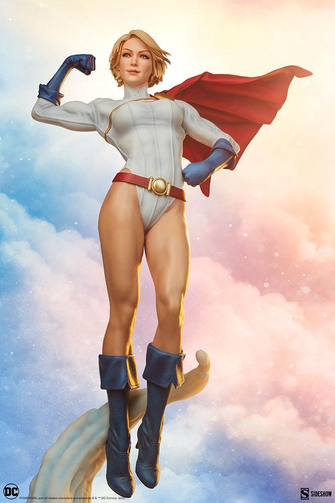 SID300751 DC Comics - Power Girl Premium Format Statue - Sideshow Collectibles - Titan Pop Culture