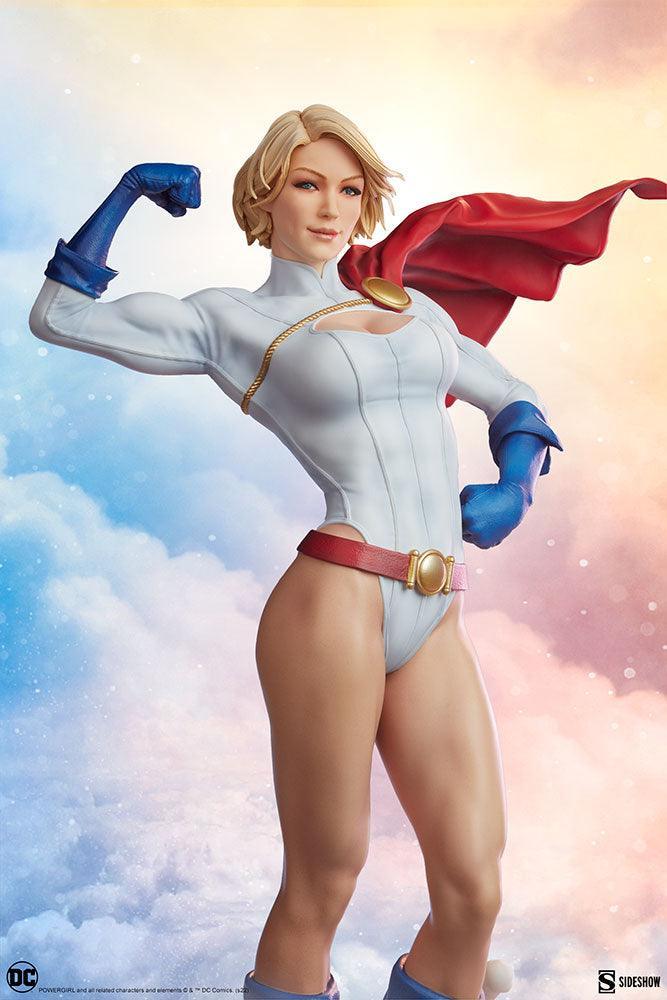 SID300751 DC Comics - Power Girl Premium Format Statue - Sideshow Collectibles - Titan Pop Culture