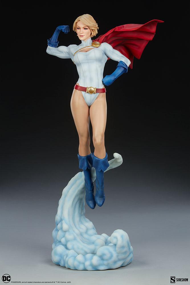 SID300751 DC Comics - Power Girl Premium Format Statue - Sideshow Collectibles - Titan Pop Culture