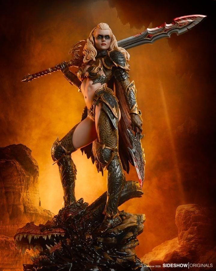 SID300752 Sideshow Originals - Dragon Slayer Statue - Iron Studios - Titan Pop Culture