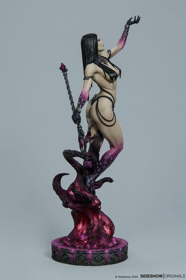 SID300757 Sideshow Originals - Dark Sorceress Statue - Iron Studios - Titan Pop Culture