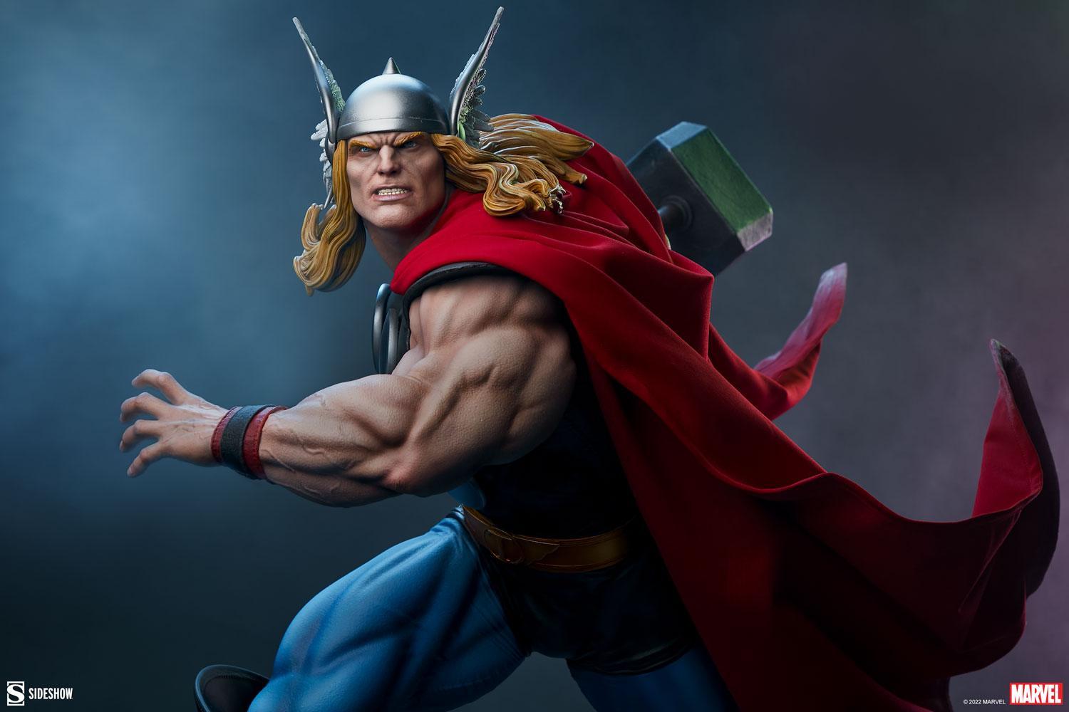 SID300767 Marvel Comics - Thor Premium Format Statue - Sideshow Collectibles - Titan Pop Culture