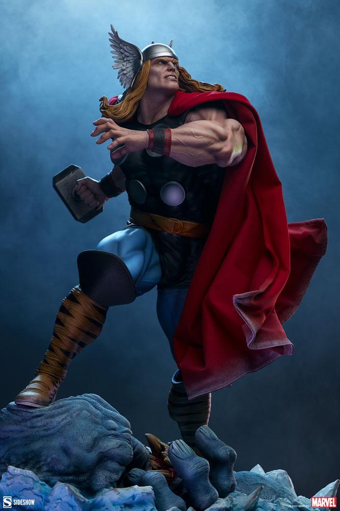 SID300767 Marvel Comics - Thor Premium Format Statue - Sideshow Collectibles - Titan Pop Culture