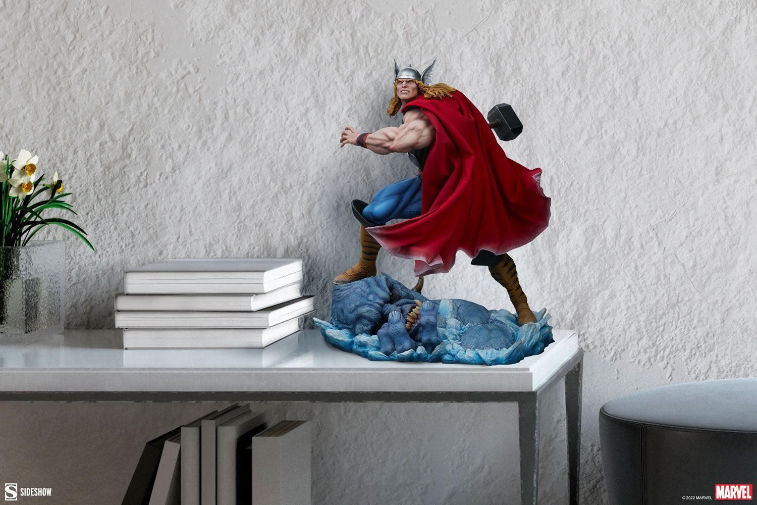 SID300767 Marvel Comics - Thor Premium Format Statue - Sideshow Collectibles - Titan Pop Culture