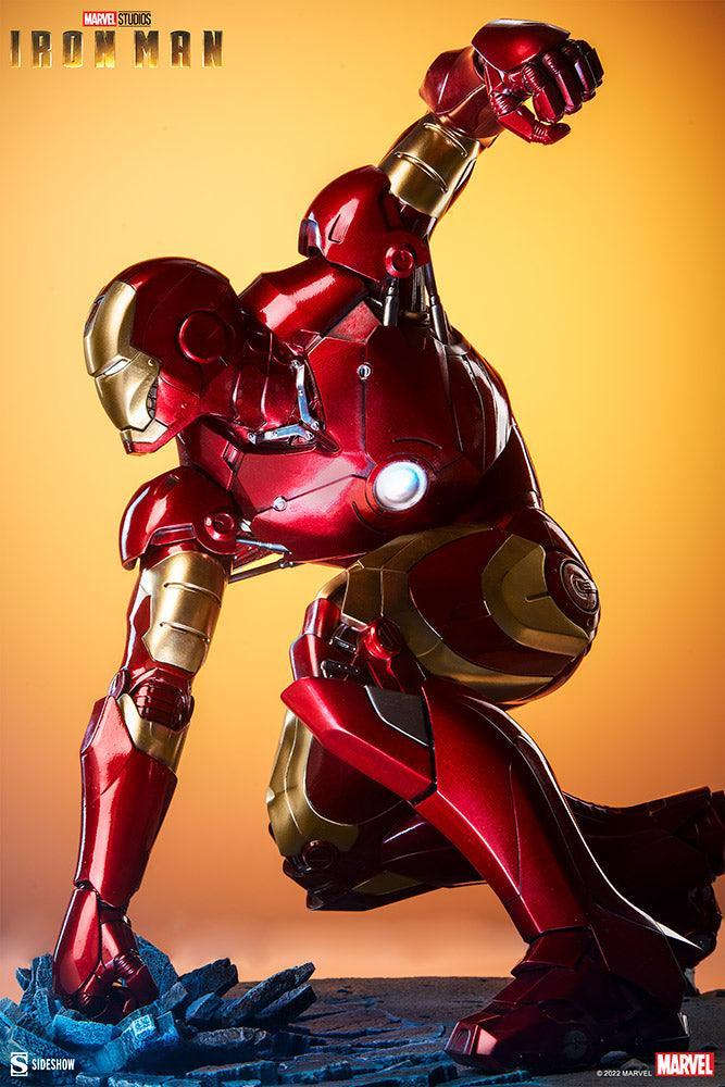 SID300790 Iron Man (2008) - Iron Man Mark III Maquette - Sideshow Collectibles - Titan Pop Culture