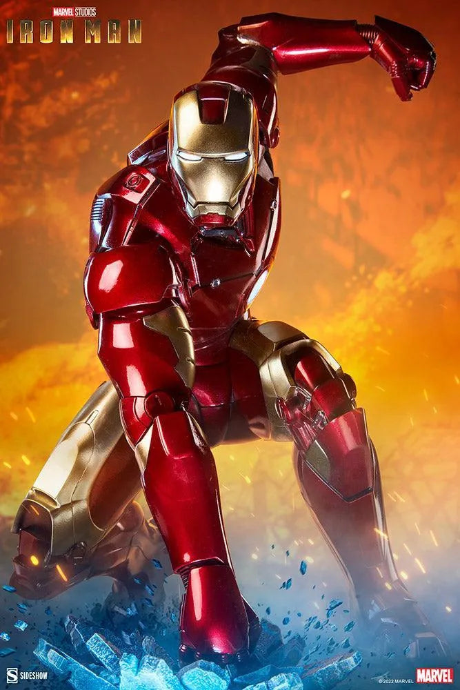 SID300790 Iron Man (2008) - Iron Man Mark III Maquette - Sideshow Collectibles - Titan Pop Culture