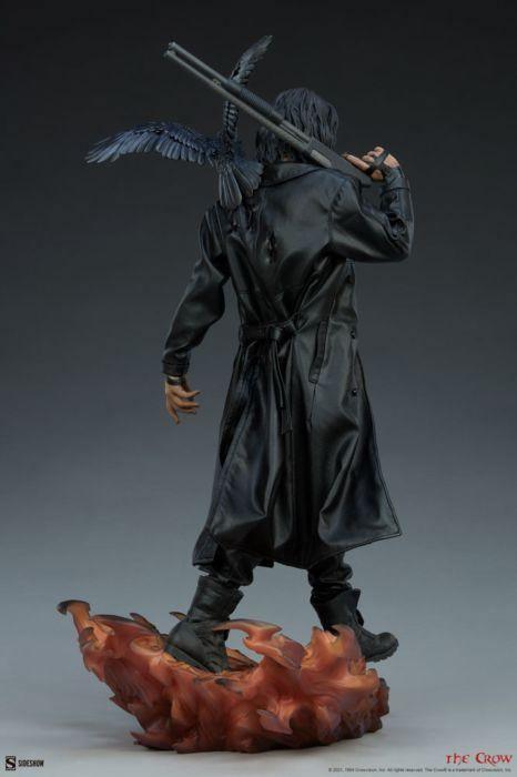 SID300801 The Crow - Eric Draven Premium Format Statue - Sideshow Collectibles - Titan Pop Culture