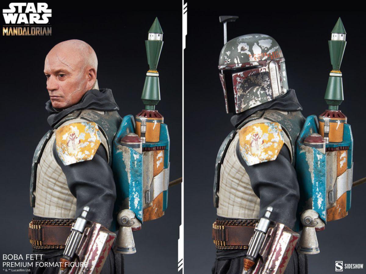 SID300829 Star Wars: The Mandalorian - Boba Fett Premium Format Statue - Sideshow Collectibles - Titan Pop Culture