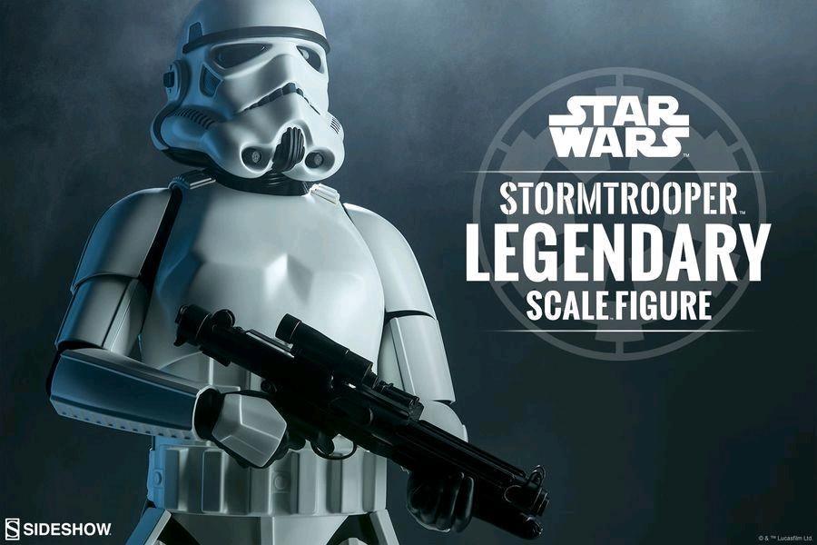 SID400158 Star Wars - Stormtrooper 1:2 Legendary Scale Statue - Sideshow Collectibles - Titan Pop Culture