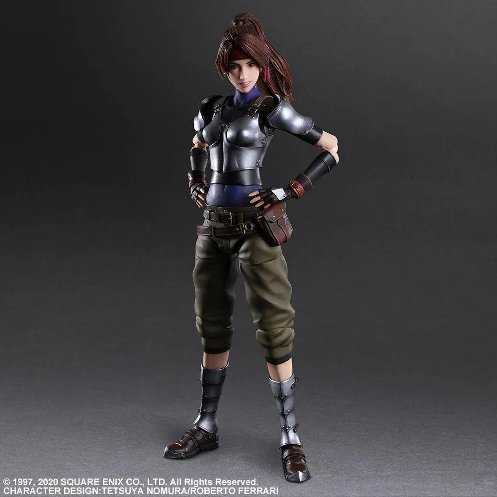 SQU83531 Final Fantasy VII - Jessie & Motorcycle Play Arts Action Figure - Square Enix - Titan Pop Culture