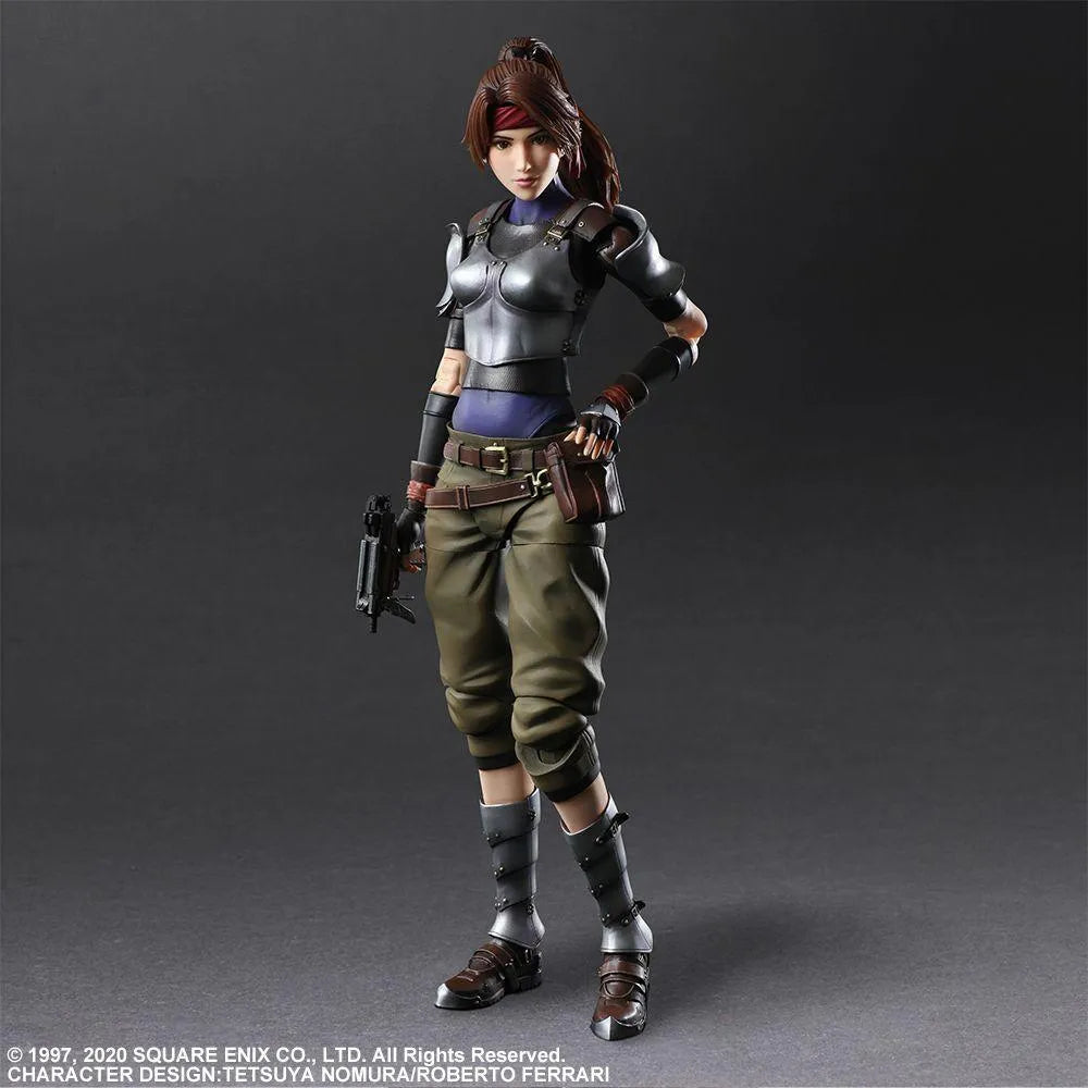 SQU83531 Final Fantasy VII - Jessie & Motorcycle Play Arts Action Figure - Square Enix - Titan Pop Culture