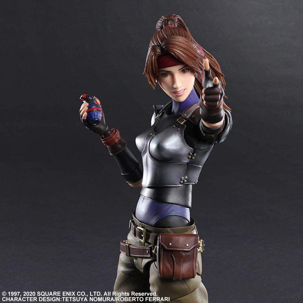 SQU83531 Final Fantasy VII - Jessie & Motorcycle Play Arts Action Figure - Square Enix - Titan Pop Culture