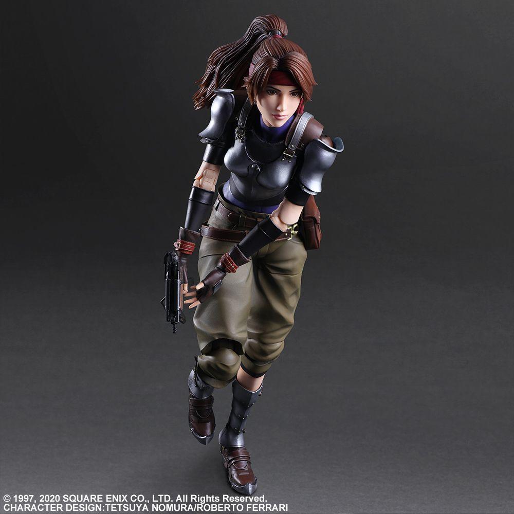 SQU83531 Final Fantasy VII - Jessie & Motorcycle Play Arts Action Figure - Square Enix - Titan Pop Culture