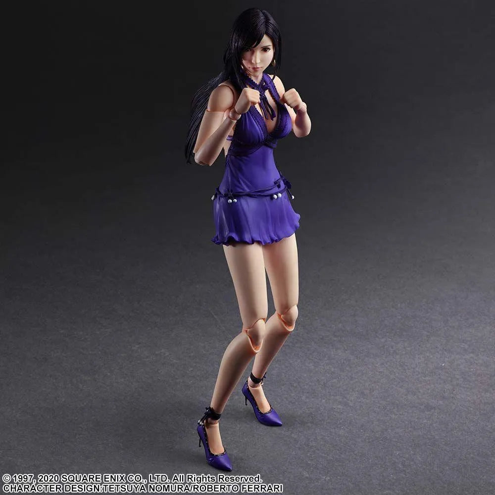 SQU83532 Final Fantasy VII - Tifa (Dress version) Play Arts Action Figure - Square Enix - Titan Pop Culture