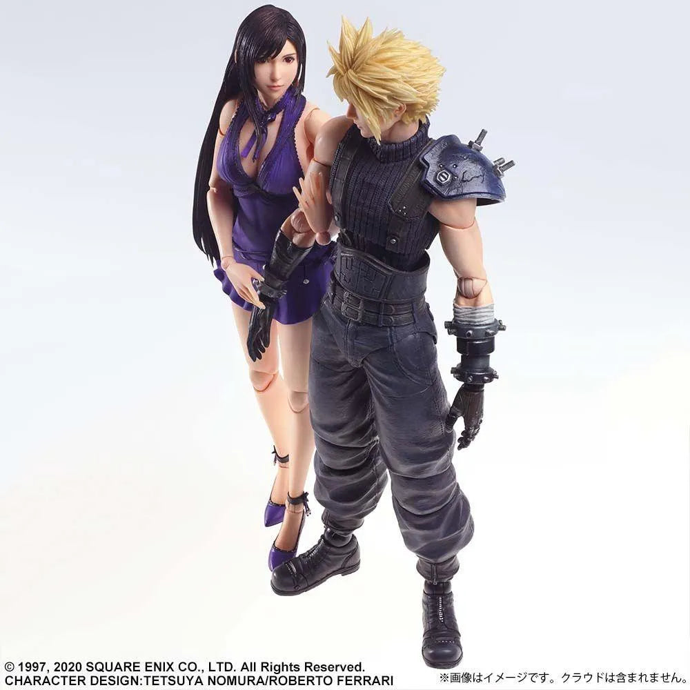 SQU83532 Final Fantasy VII - Tifa (Dress version) Play Arts Action Figure - Square Enix - Titan Pop Culture