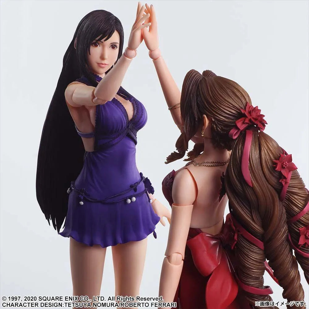 SQU83532 Final Fantasy VII - Tifa (Dress version) Play Arts Action Figure - Square Enix - Titan Pop Culture