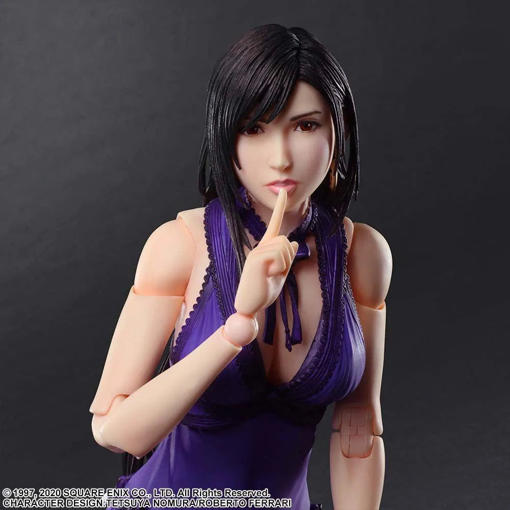 SQU83532 Final Fantasy VII - Tifa (Dress version) Play Arts Action Figure - Square Enix - Titan Pop Culture