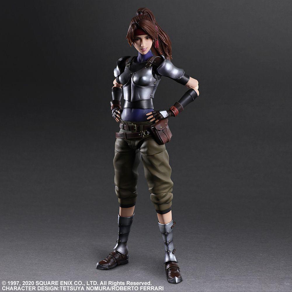 SQU83682 Final Fantasy VII - Jessie, Cloud & Motorcycle Play Arts Action Figure - Square Enix - Titan Pop Culture