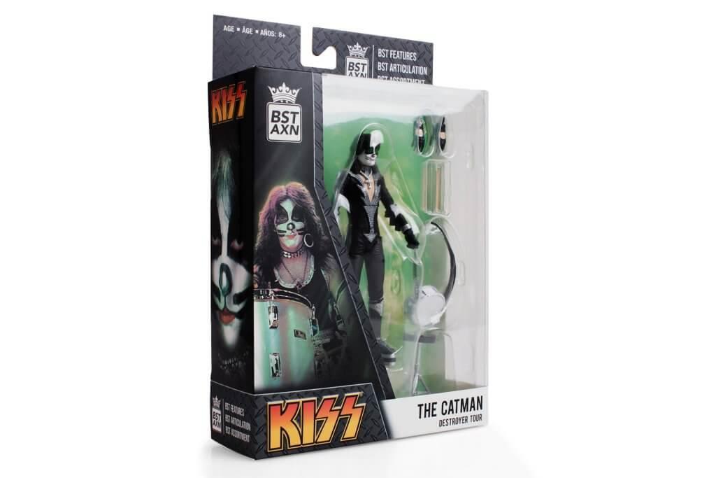 TLSBAKISCATWB01 Kiss - The Catman (Peter Criss) BST AXN 5'' Action Figure - The Loyal Subjects - Titan Pop Culture