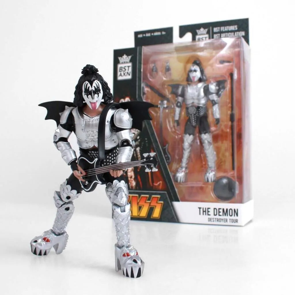 TLSBAKISGENWB01 Kiss - The Demon (Gene Simmons) BST AXN 5'' Action Figure - The Loyal Subjects - Titan Pop Culture