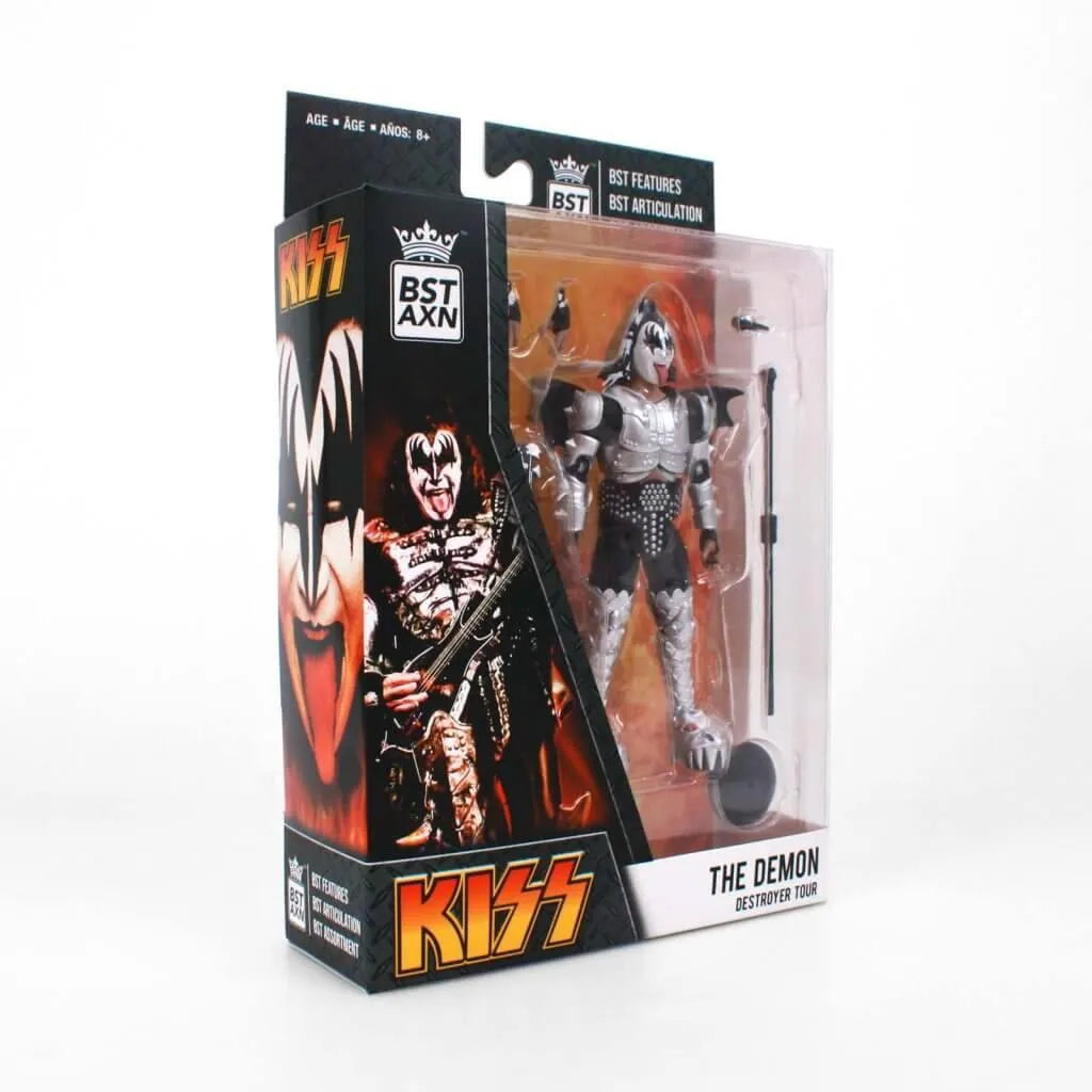 TLSBAKISGENWB01 Kiss - The Demon (Gene Simmons) BST AXN 5'' Action Figure - The Loyal Subjects - Titan Pop Culture