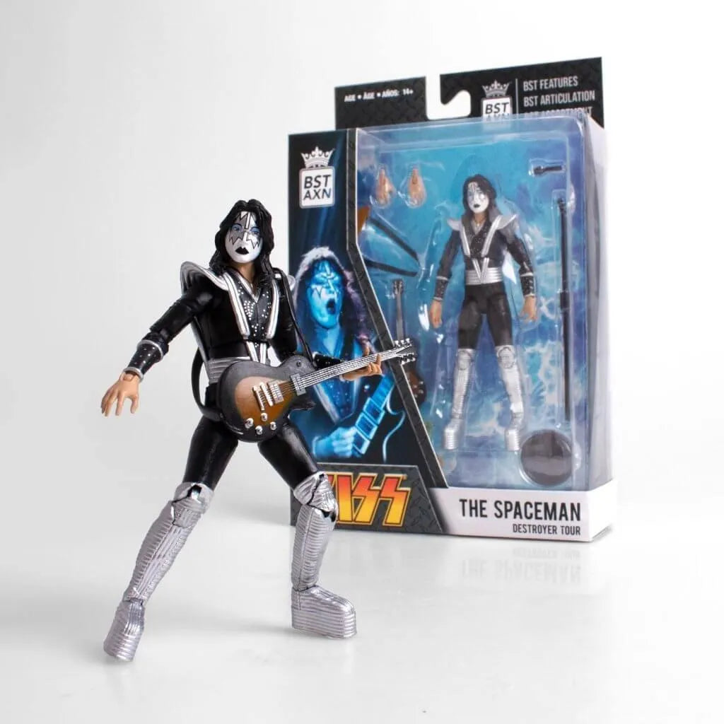 TLSBAKISPAWB01 Kiss - The Spaceman (Ace Frehley) BST AXN 5'' Action Figure - The Loyal Subjects - Titan Pop Culture