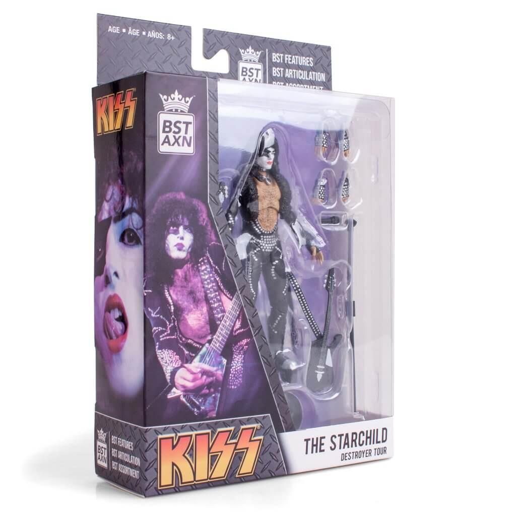 TLSBAKISSTAWB01 Kiss - The Starchild (Paul Stanley) BST AXN 5'' Action Figure - The Loyal Subjects - Titan Pop Culture