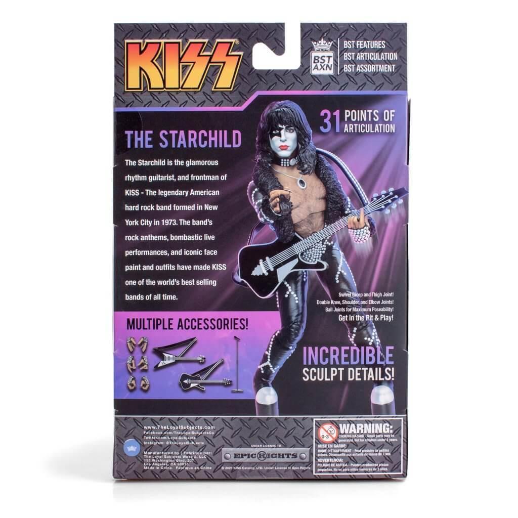 TLSBAKISSTAWB01 Kiss - The Starchild (Paul Stanley) BST AXN 5'' Action Figure - The Loyal Subjects - Titan Pop Culture