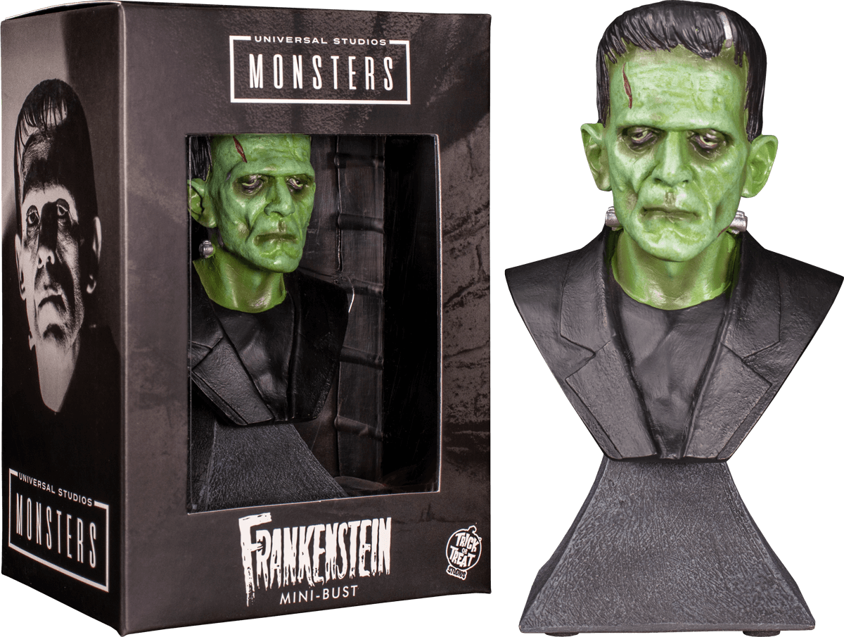 TTSARUS107 Universal Monsters - Frankenstein Mini Bust - Trick or Treat Studios - Titan Pop Culture