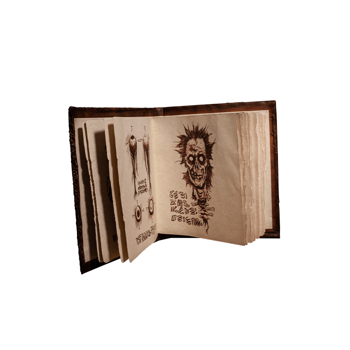 TTSRLSC102 Evil Dead 2 - Necronomicon Printed Pages Prop - Trick or Treat Studios - Titan Pop Culture