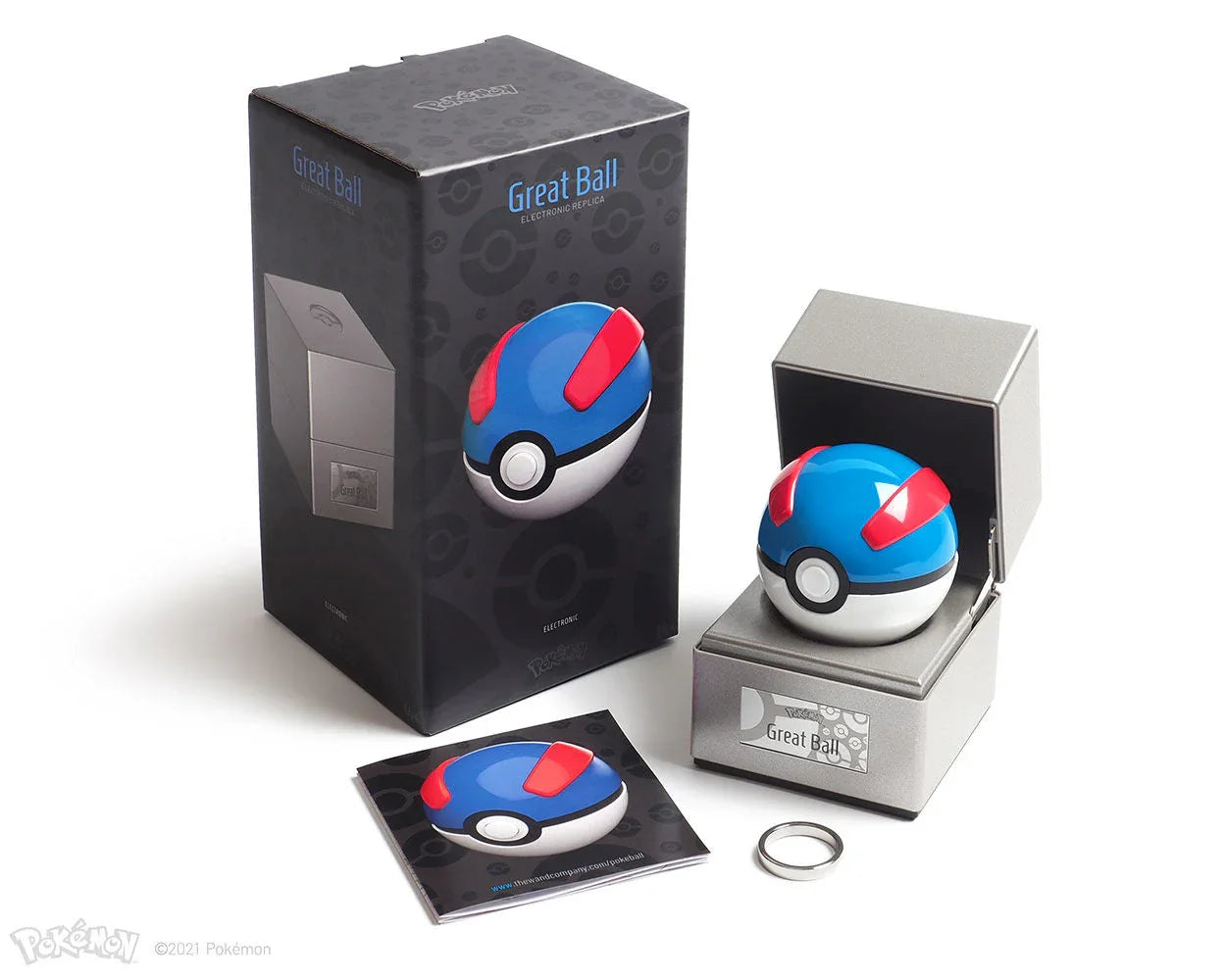 TWCWRC13620 Pokemon - Great Ball Prop Replica - The Wand Company - Titan Pop Culture