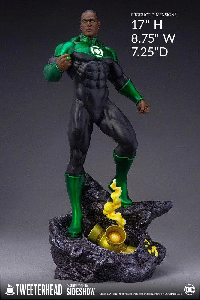 TWE908706 DC Comics - Green Lantern John Stewart Maquette - Tweeterhead - Titan Pop Culture