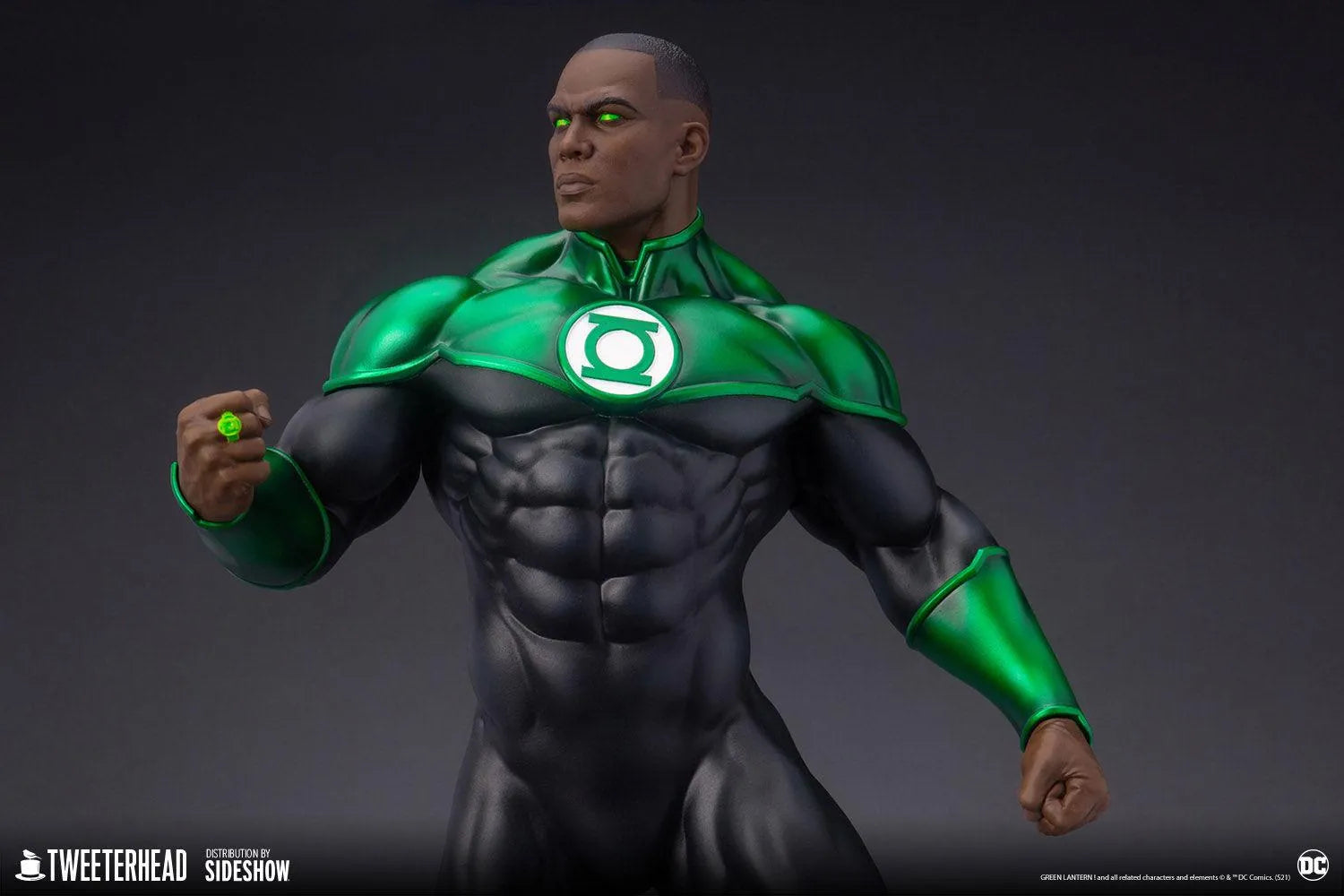 TWE908706 DC Comics - Green Lantern John Stewart Maquette - Tweeterhead - Titan Pop Culture