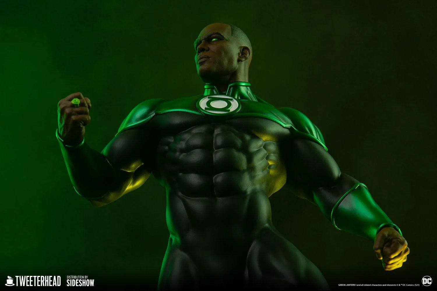 TWE908706 DC Comics - Green Lantern John Stewart Maquette - Tweeterhead - Titan Pop Culture