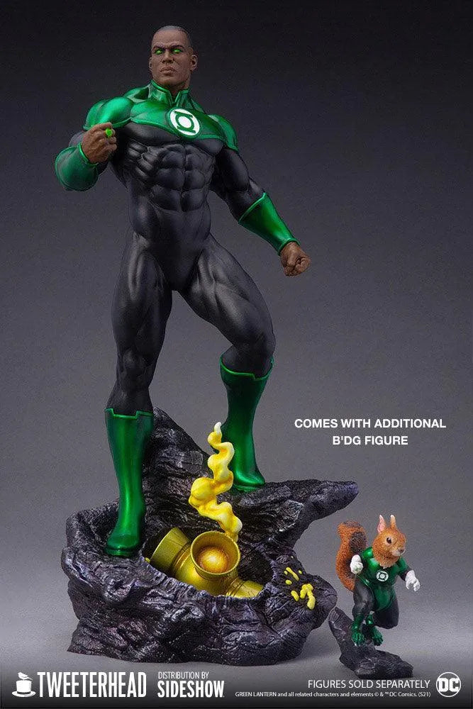 TWE908706 DC Comics - Green Lantern John Stewart Maquette - Tweeterhead - Titan Pop Culture